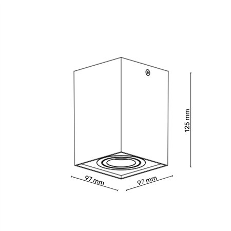 Spot lampa JM-079 sa GU10 grlom