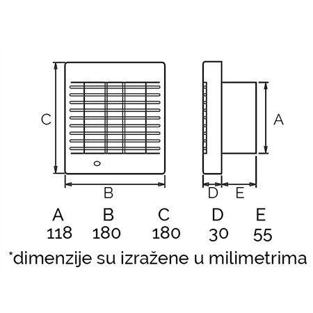 VENTILATOR POLO FI 120 BITON
