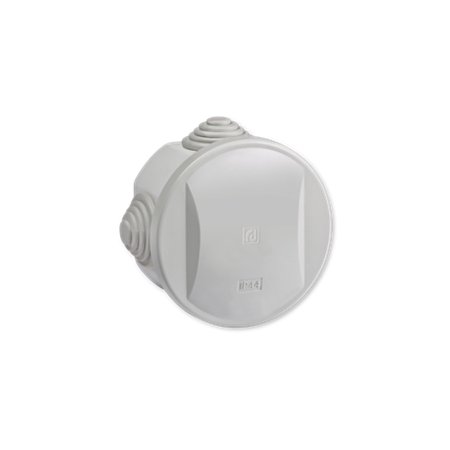 9201.11 Kutija razv. sa 4 uvoda na zid fi65x35 IP44 ABS g/w 650°