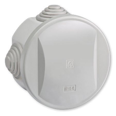 9211.11 Kutija razv. sa 4 uvoda na zid fi65x35 IP44 PC g/w 850°