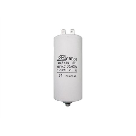 Kondenzator kapaciteta (Uf/VDB) - 8 μF.