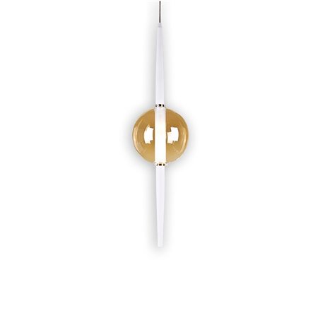 LUNA 151 VISILICA G9 WITHOUT BULB-AMBER GLASS 35.0139