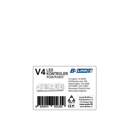 SKY LED KONTROLER V4 RGB/RGBV