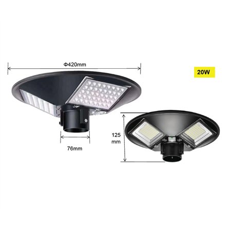 Solarna lampa sa senzorom