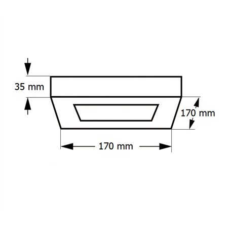 LED PANEL N/Z KNS5-12W 6500K