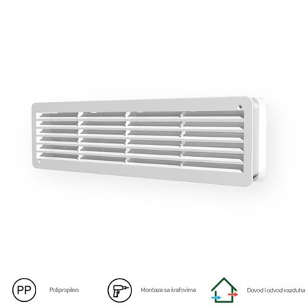 ERA ŽALUZINA 4513DP BELA (450X131 MM)