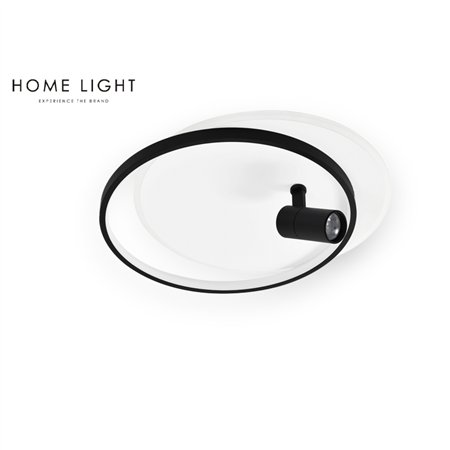 LED plafonjera sa jednim spot reflektorom.