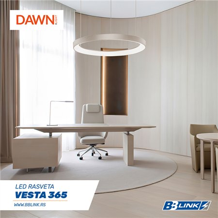 VESTA 365 VISILICA LED 60W 3000K BELA (Ø 780 mm)