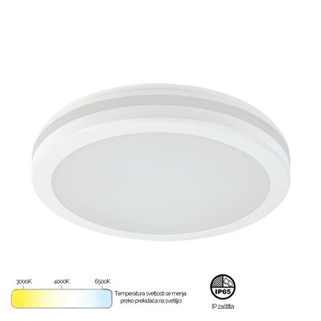 Led plafonjera u beloj boji