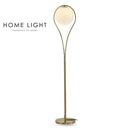 Elegantna podna lampa u boji mesinga