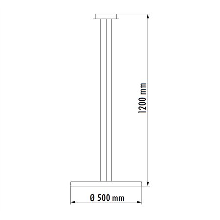 VESTA 617 VISILICA 40W 3000K SIVA/BRAON