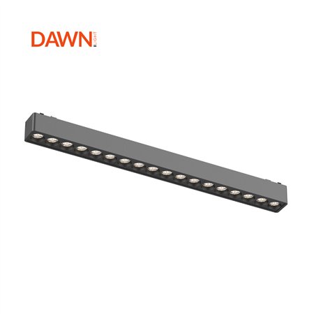 Magnetic led slim šinska svetiljka za magnetnu šinsku rasvetu u crnoj boji