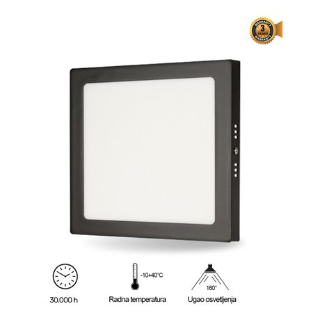 LED panel za nadgradno montiranje na različite površine